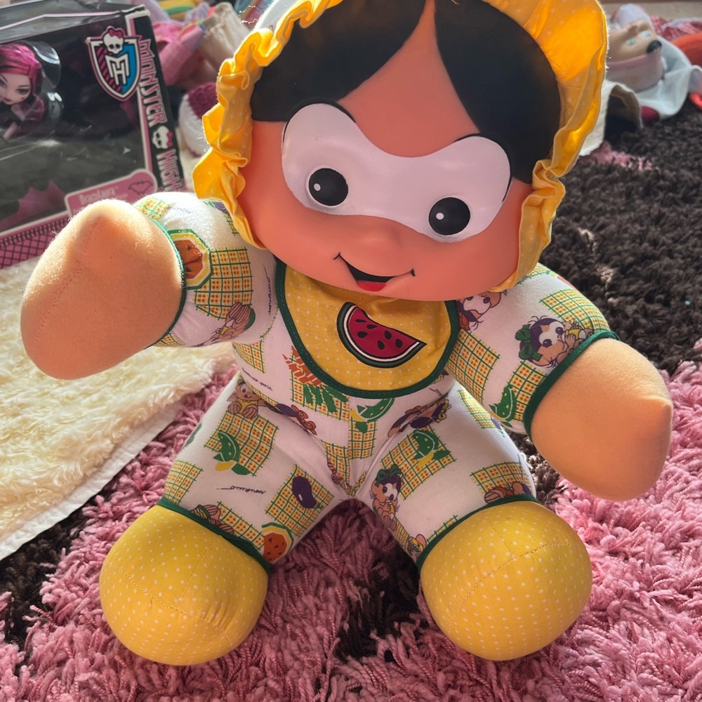 Vintage Turma Da Monica doll Baby 1970’s